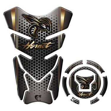 Imagem de Adesivo Protetor Tanque E Bocal Honda Hornet Ano + 2018 Preto
