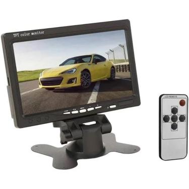 Imagem de Tela Monitor Tft Veicular Lcd 7 Polegadas Digital Com Controle