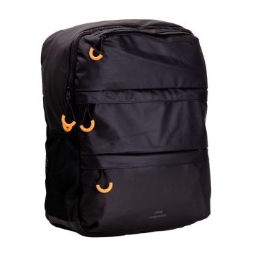 Imagem de Mochila Emborrachada Bolsos Preto