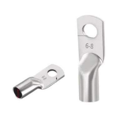 Imagem de Terminal De Cobre Marinho Jg Para Conexão Elétrica De Cabos M6 M8 10m 