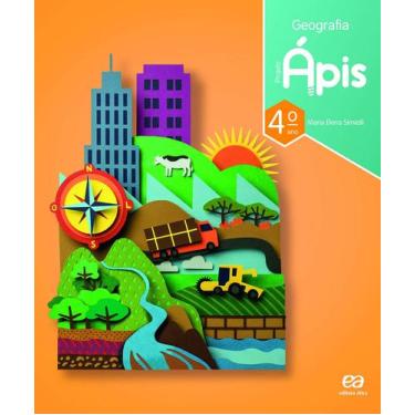 Imagem de Livro - Projeto Ápis - Geografia - 4º Ano