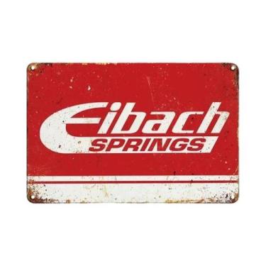 Imagem de Placa De Metal Retrô Vintage Da Marca Stihl Para Decoração De Parede E