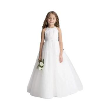 Imagem de Vestidos De Dama De Honra Sem Mangas Em Chiffon Para Casamento, Festa,