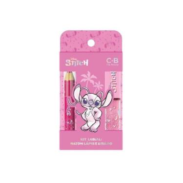Imagem de Kit Lápis Labial + Gloss Angel Napolitano Disney com D-Pantenol, Vitam