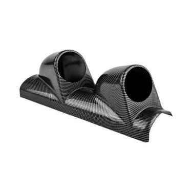 Imagem de Suporte Universal Preto Para Medidores Automotivos 52/60mm Simples Dup
