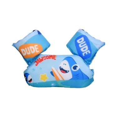 Imagem de Colete Salva-Vidas Infantil De Desenho Animado Com Mangas, Boia De Nat