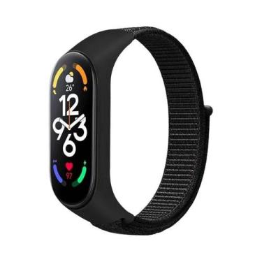 Imagem de Pulseira De Nylon Sport Loop Para Xiaomi Mi Band 7 6 5 4 3 - Substitui