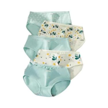 Imagem de Calcinhas De Algodão Para Meninas Jovens 5 Peças Com Estampa Fofa, Cin