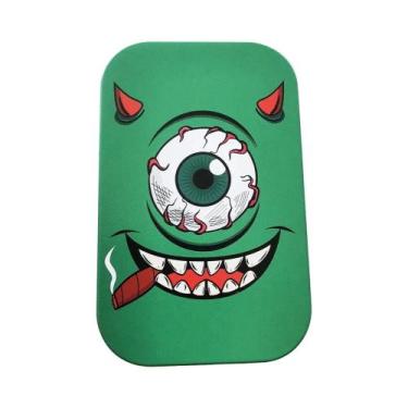 Imagem de Estojo De Cigarros De Metal Com Tampa Articulada Para Armazenamento De