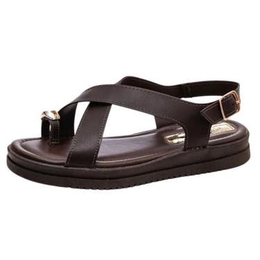 Imagem de Sandalia Feminina Peça no Dedo Flatform Conforto Mississipi