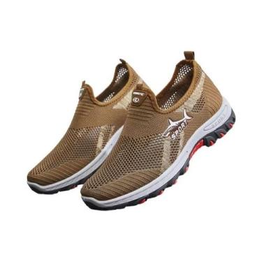 Imagem de Tênis Masculinos Respiráveis De Verão, Calçados Casuais Esportivos, Tê