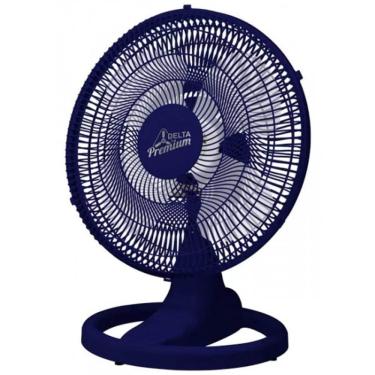 Imagem de Ventilador Oscilante de Mesa e Parede Azul 50cm Bivolt 170 Watts - 675417 - VENTI DELTA