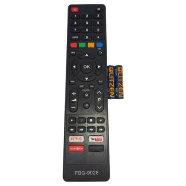 Imagem de Controle Remoto Para Tv Philco Smart Tecla Netflix Globoplay Youtube P