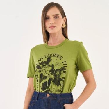 Imagem de Camiseta Colcci Action Feminino-Feminino