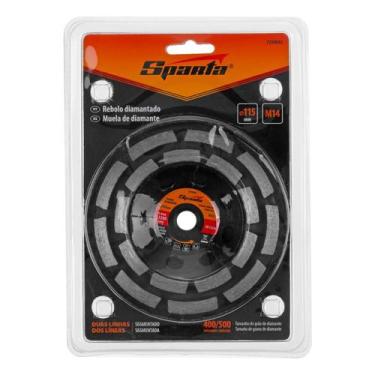 Imagem de Rebolo Segmentado Diamantado Dupla Linha 115mm Sparta