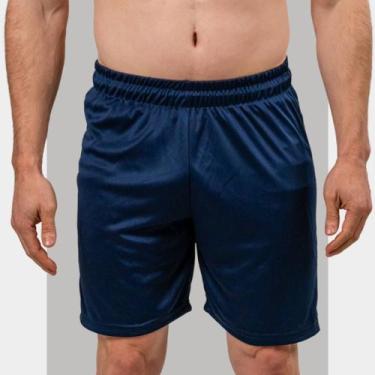 Imagem de Shorts Jogador Futebol Masculino Bermuda Esportiva Lisa personalizável