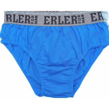 Imagem de Cueca Tradicional Cós Kit Com 6 Pçs - Erler, Vermelho, 250g