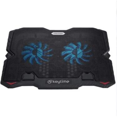 Imagem de Suporte de Notebook com 2 Coolers Coolstand 2 Preto Keytime