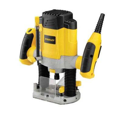 Imagem de Tupia de Coluna Elétrica 1200w Stanley 28000rpm Com 6 Fresas Srr1200, 