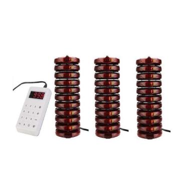 Imagem de Chamador Wireless Sem Filas Restaurantes C/30 Pager Td158 - Reketess