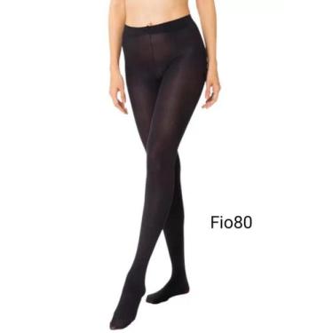 Imagem de Meia Calça Trifil  Opaca Fio 80 - ANA JULIA  MODA INTIMA, Preto, un