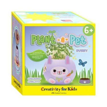Imagem de Plant-a-pet Coelhinho Creativity for Kids 6438900 - Faber-Castell
