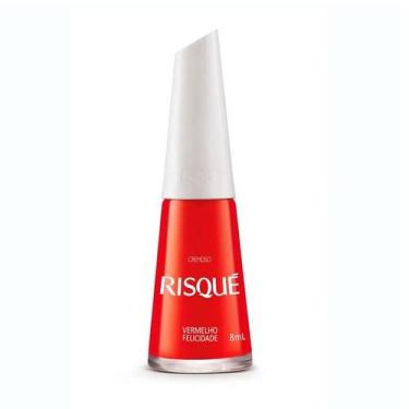 Imagem de Esmalte Risqué Cremoso Vermelho Felicidade 8ml
