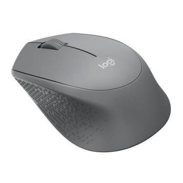 Imagem de Mouse sem fio Logitech M280 com Conexão USB e Pilha Inclusa, Cinza - 9