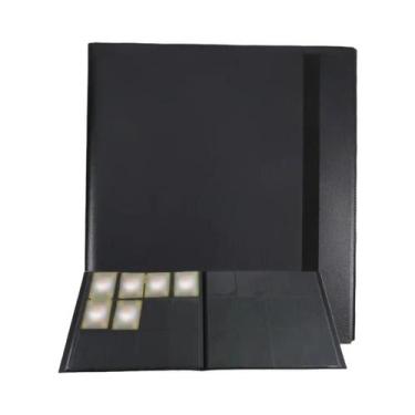 Imagem de Fichário De Cartas Colecionáveis Com 12 Bolsos, Durável Em PP, Capacid