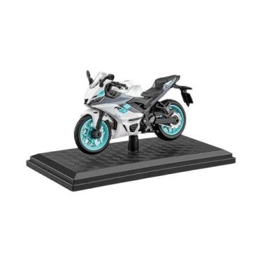 Imagem de Modelo De Motocicleta Yamaha R3 Em Escala 1:18 Para Meninos, Brinquedo