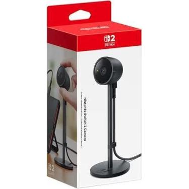 Imagem de Câmera USB-C Para Nintendo Switch 2 Captura Full HD 1080p, Preto