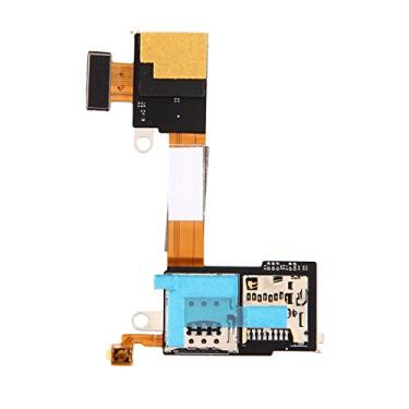 Imagem de DESHENG Peças de reposição Leitor de cartão SIM Contato Flex Cable Ribbon para Sony Xperia M2 / D2303 / D2305 / D2306