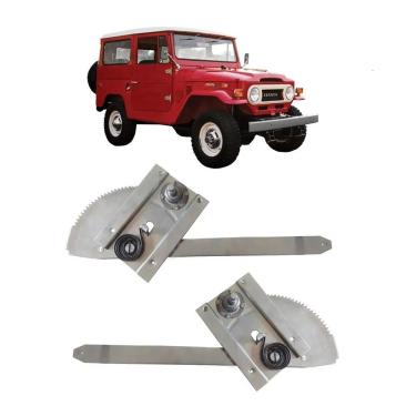 Imagem de Par Máquina Vidro Manual Porta Toyota Bandeirante 58 A 1981