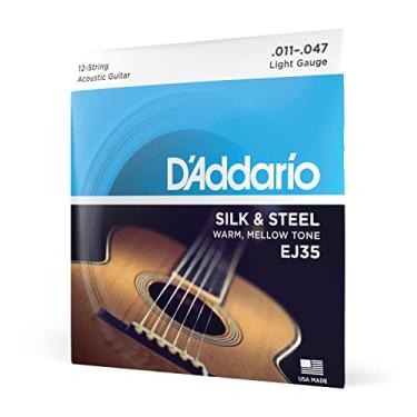 Imagem de Encordoamento Para Violão Aço 12 Cordas .011-.047 D'Addario Silk & Steel EJ35