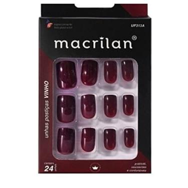 Imagem de MACRILAN UNHAS POSTIÇAS MARROM SEM ADESIVO REF. UP213A