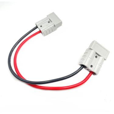 Imagem de daier 1 peça de cabo de extensão conector de desconexão rápida elétrico 10AWG 50A 500V para empilhadeira carro caminhão RV barco carregador de batalha, conjunto de cabos de extensão de conector solar