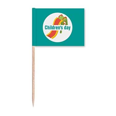 Imagem de Dia das Crianças Pure Happy Art Deco Presente Moda Palito de Dentes Marcadores Decoração de Festa