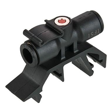 Imagem de Parker 32PLPRC-4M-pk5 Composto Encaixe Push-to-Connect, tubo a tubo, nylon reforçado com vidro 6,6, conector de trilho Push-to-Connect - 2 tubos, 5/32" (pacote com 5)