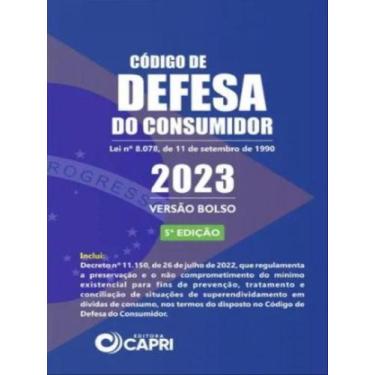 Imagem de Código De Defesa Do Consumidor De Bolso - 2023