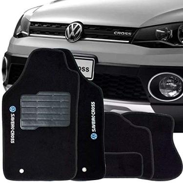 Imagem de Tapete Carpete Tevic Volkswagen Saveiro Cross 2017 18 Cabine Simples