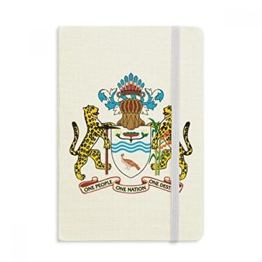 Imagem de Guyana South America Caderno com emblema nacional oficial de tecido capa dura diário clássico