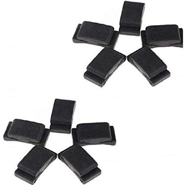 Imagem de GOSONO – Suporte de guitarra de borracha preta para fones de ouvido