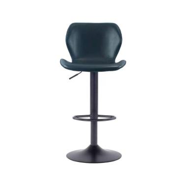 Imagem de Banqueta Bristol Assento E Encosto Em Couro Ecológico Fratini Preto