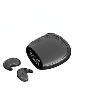 Imagem de Fones de ouvido TWS sem fio mini Bluetooth com redução de ruído e visor LED para jogos (black)