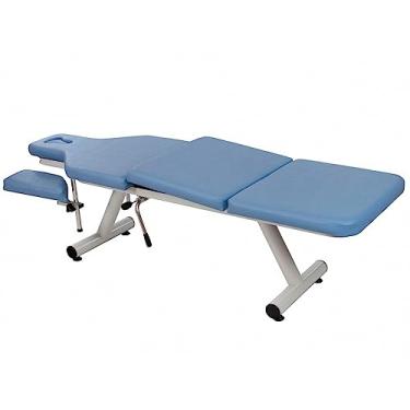 Imagem de Maca Fixa Drop com Regulagem para os Braços - Arktus - Azul Claro