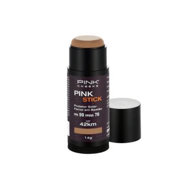 Imagem de PINK STICK PROTETOR SOLAR E BASE FPS 90 PINK CHEEKS 14G 42Km 