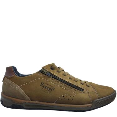 Imagem de Sapatênis Masculino Casual Vintage em Couro Amortech Pegada 119507