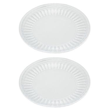 Imagem de Conjunto Kit 2 Pratos Rasos Imperial De Cristal Ecológico Lyor 27cm