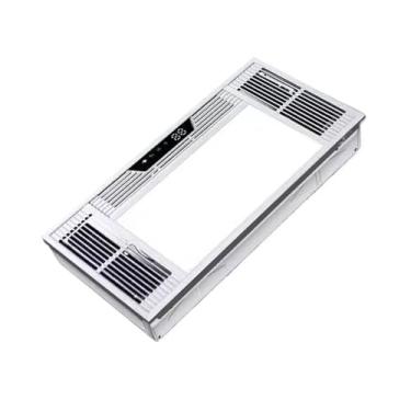 Imagem de Fã exausto Ventilador de ventilação para casa, banheiro, aquecimento de ar duplo, exaustor de teto integrado, iluminação, aquecedor de banheiro integrado Ventiladores de ventilação