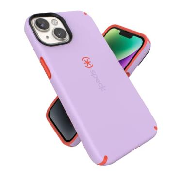 Imagem de Speck Produtos CandyShell Pro AP-1022, compatível com MagSafe, primavera roxo/vermelho energético